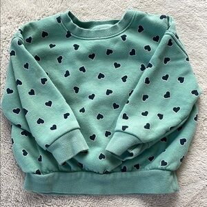 Cat & Jack Mint Green Toddler Sweatshirt